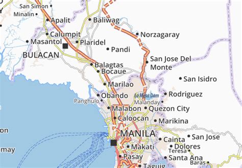 MICHELIN Meycauayan map - ViaMichelin