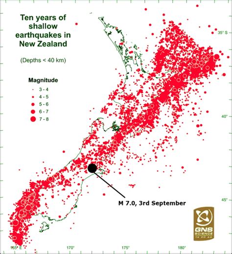 Tectonics of the M7 earthquake near Christchurch, New Zealand | Highly ...