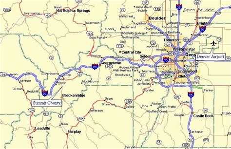 Map Of Dillon Colorado Silverthorne Colorado Co 80497 Profile ...