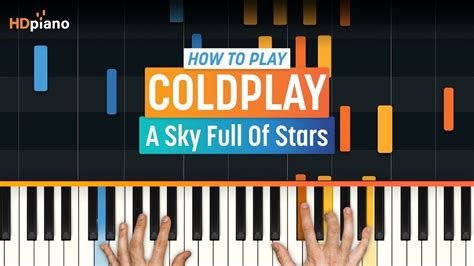 A sky full of stars piano sheet music 165093-A sky full of stars piano sheet music