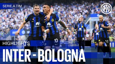 INTER 2-2 BOLOGNA | HIGHLIGHTS | SERIE A 23/24 ⚫🔵🇬🇧 - YouTube