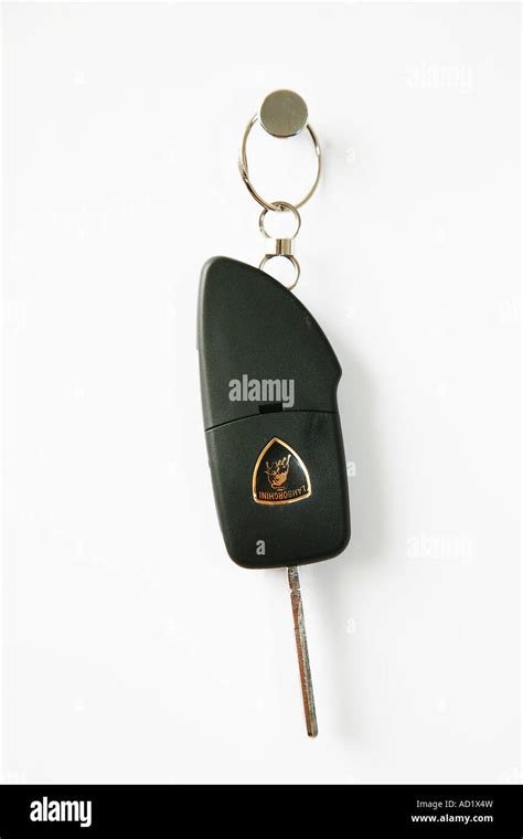 Lamborghini car keys on a hook Stock Photo - Alamy