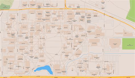 Iowa State University Campus Map