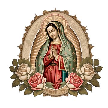 Our Lady Of Guadalupe Clipart Cute Cartoon Image Of A Guadalupan Vector, Our Lady Of Guadalupe ...