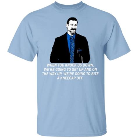 Dan Campbell Head Coach Bite A Kneecap Shirt | Allbluetees.com