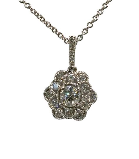 Diamond Cluster Pendant