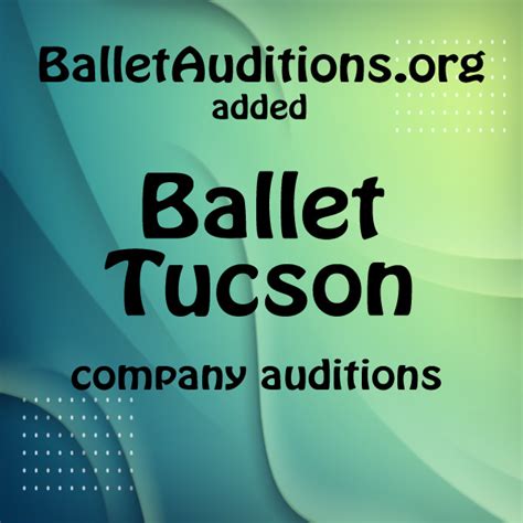 Ballet Auditions | Summer Companies Yearround Colleges