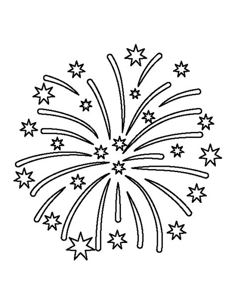 8 Firework Printables for Celebrations - Teaching Littles