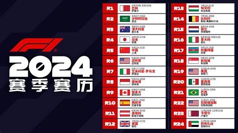 F1官方公布2024赛程 中国大奖赛回归 - 西部网（陕西新闻网）