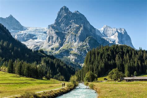 Reichenbachtal, Berner Oberland, Schweiz - Reichenbachtal im Berner ...