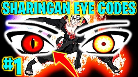 ⭐SHINDO LIFE SHARINGAN CUSTOM EYE CODES #1⭐ - YouTube