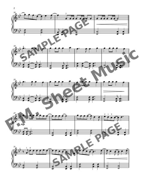 Numb (Easy Piano) By Linkin Park - F.M. Sheet Music - Pop Arrangements ...