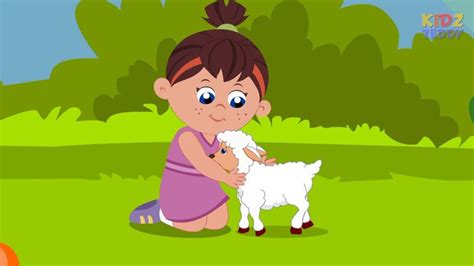 Mary Had A Little Lamb Nursery Rhyme