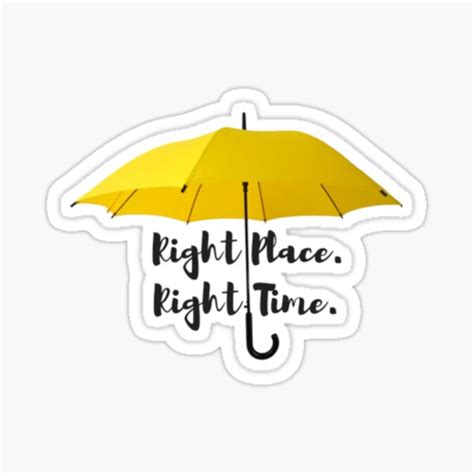 "How I Met Your Mother Yellow Umbrella" Sticker by rwhite72 | Redbubble