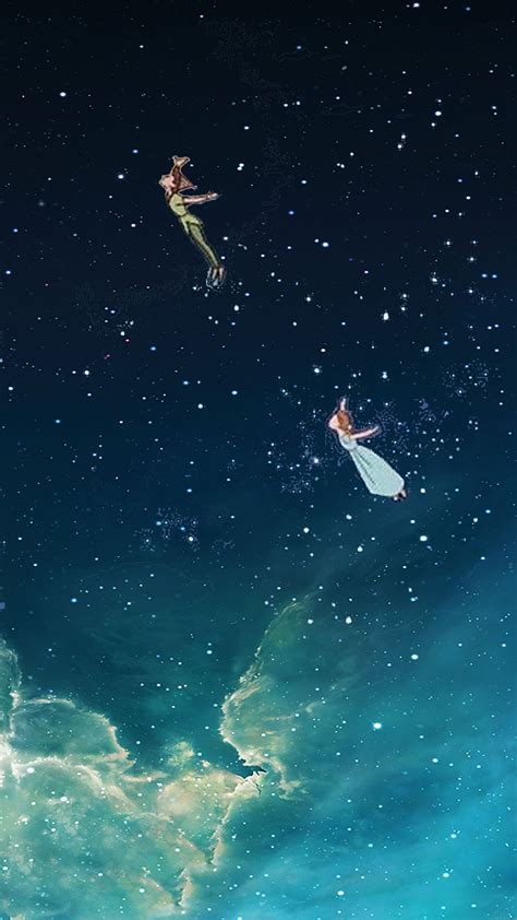 Peter Pan And Wendy Iphone Wallpaper