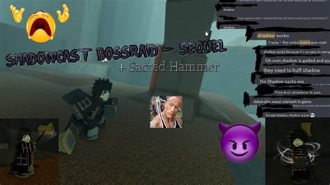 The Shadow Sacred Hammer | Deepwoken PvP and Ganking - YouTube