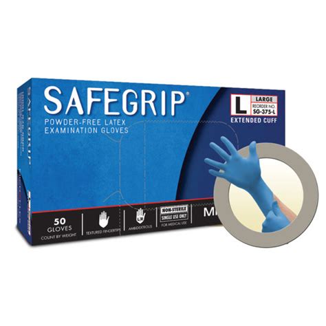 Gloves, MicroFlex SafeGrip, Latex, - Penn Care, Inc.