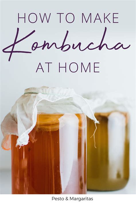 how to make kombucha at home