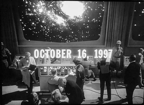 Original 1965 Lost in Space TV show. Season 1, Episode 1 opening scene ...