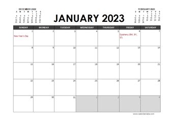 Printable 2023 Germany Calendar Templates with Holidays