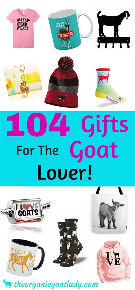 104 Goat Gifts For Goat Lovers! - The Organic Goat Lady | Goat gifts, Goat lover, Goats