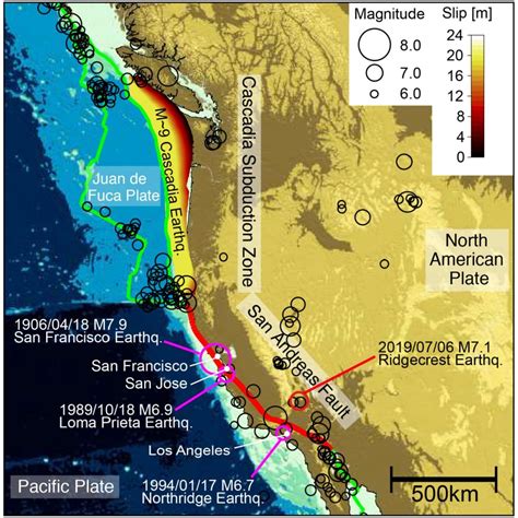 Cascadia Earthquakes sometimes trigger San Andreas Fault quakes - Strange Sounds