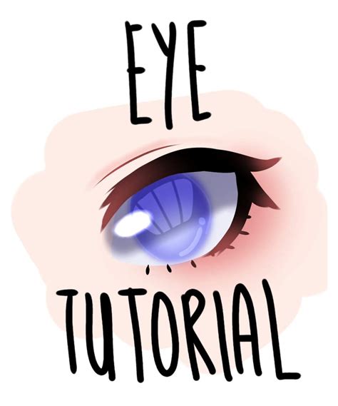 [Tutorial] Simple Glassy Eyes | Gacha-Life Amino