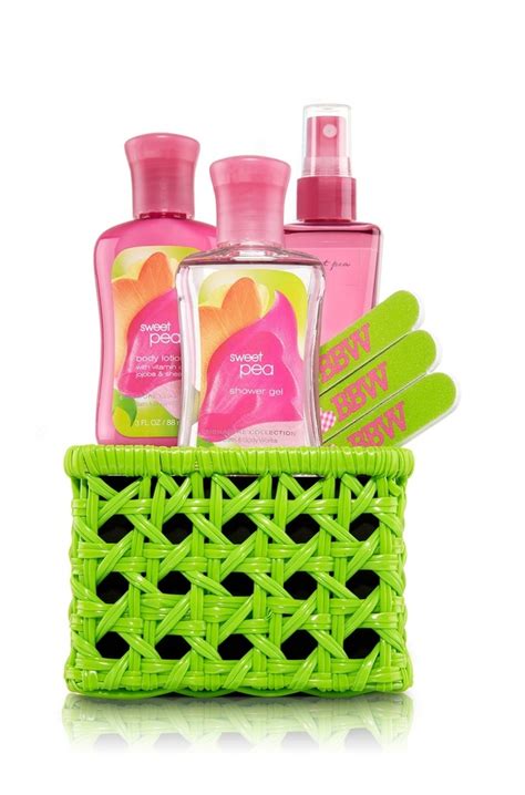 Bath & Body Works Sweet Pea® Signature Collection Mini Gift Basket | Bath & Body | BeautyAlmanac