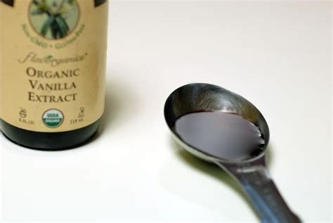 Put 2 teaspoons of vanilla extract in a coffee cup and put into a 300 ...