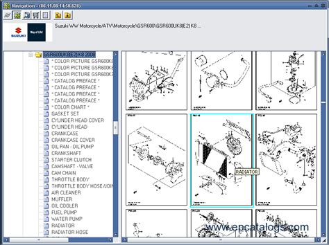 Suzuki WW Motorcycle / ATV 2011 Spare Parts Catalog Download