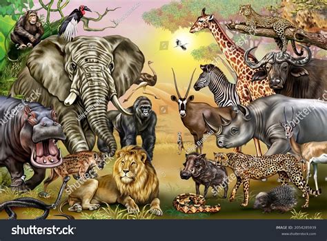 361,740 Fauna Of Africa Images, Stock Photos & Vectors | Shutterstock