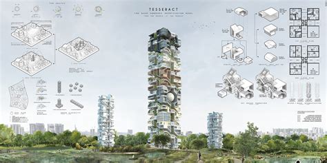 Tesseract Skyscraper: Time Based Ownership Incentivisation Model- eVolo | Architecture Magazine