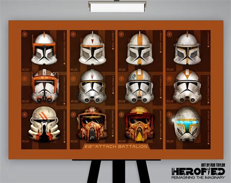 Star Wars 212th Attack Battalion 12 Clone Trooper Helmet - Etsy Australia