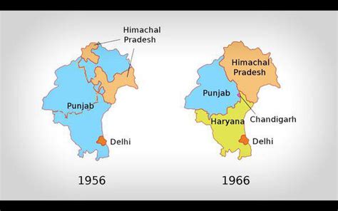 On November 1st, 1966 Punjab was partitioned for a second time ...