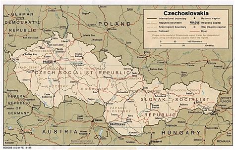 Czechoslovakia map 1918 - Map of Czechoslovakia 1918 (Eastern Europe ...