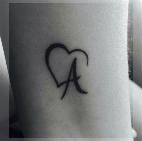 60+ Amazing A Letter Tattoo Designs and Ideas - Body Art Guru