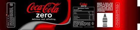 Coca-Cola Zero Label Design by Nieves Miranda at Coroflot.com