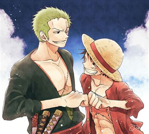 Imagens Zoro E Luffy - Draw-level