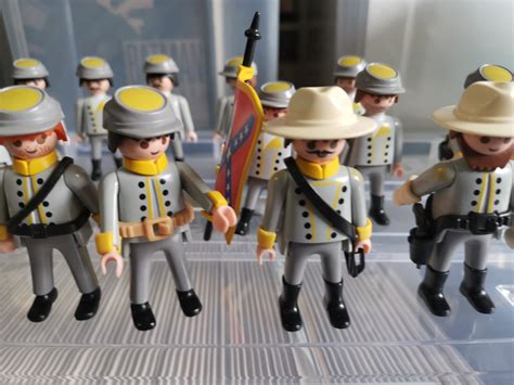 Playmobil Confederate Soldiers Western, Hobbies & Toys, Toys & Games on ...