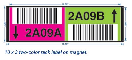 Warehouse Rack and Bin Location Labels | ID Label Inc.