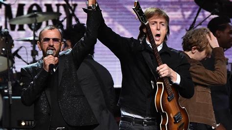 Beatles Reunion! Paul McCartney Joins Ringo Starr for New Song 'We're ...