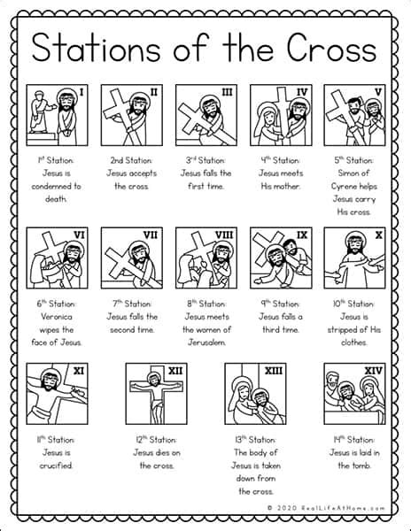 Stations Of The Cross Printable