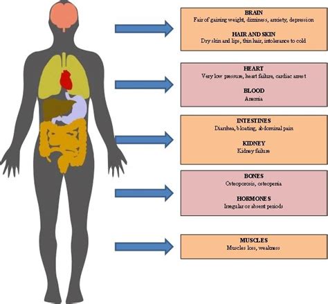 Physical signs and effects of anorexia nervosa | Download Scientific ...