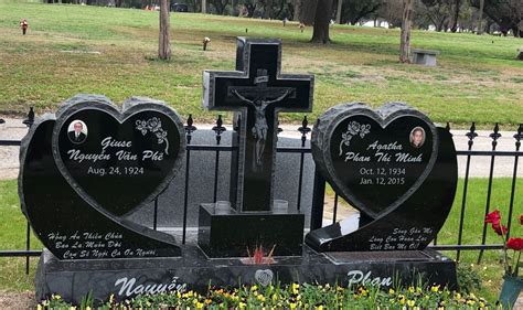 double heart headstone designs - musicpopartillustration