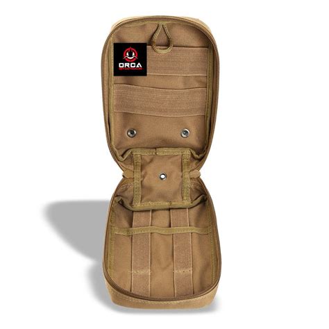 Orca Tactical MOLLE EMT Medical First Aid Pouch - Coyote – Orca Tactical Gear