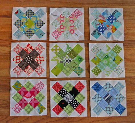 City House Studio: Scrappy Squares Quilt