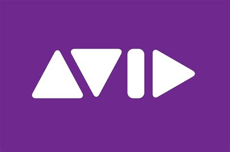 The logo of AVID, a company that makes audio software such as ProTools. : DesignPorn