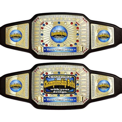 Create Your Own Champion Award Belts