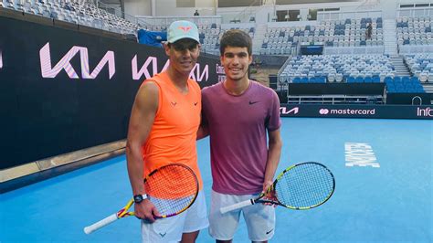 Nadal And Alcaraz, Present And Future United In Australia