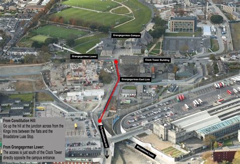 Map of New Grangegorman Link with Constitution Hill | Grangegorman ...